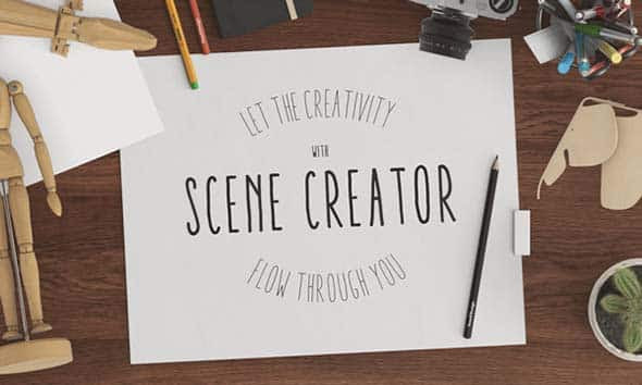 1 Hero and Header Scene MockUp