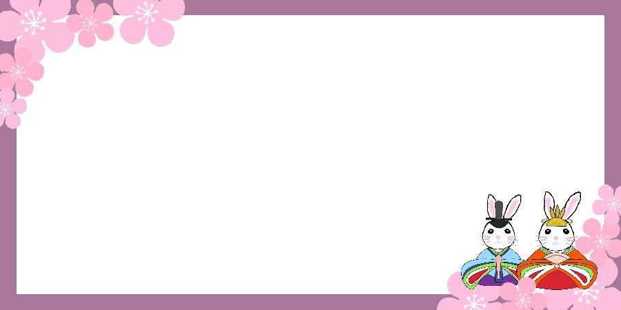 春のイラスト素材 無料テンプレート ひな祭り
