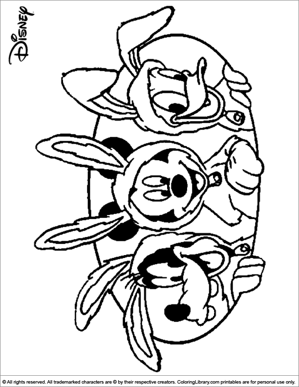 Free Easter Coloring Pages Disney Download Free Clip Art Free Clip Art On Clipart Library
