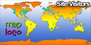 Locations of Site Visitors