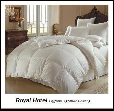 Royal Hotel's 1200 Thread Count California King Size Goose Down Alternative Comforter 100% Egyptian Cotton 1200 TC