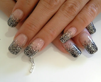 黒 シルバースカルプ ネイルサロン ネイル ドゥ ネイリストブログ2