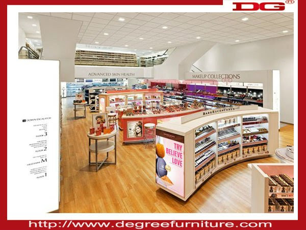 Fashionable cosmetics shop decoration interior design, View ...