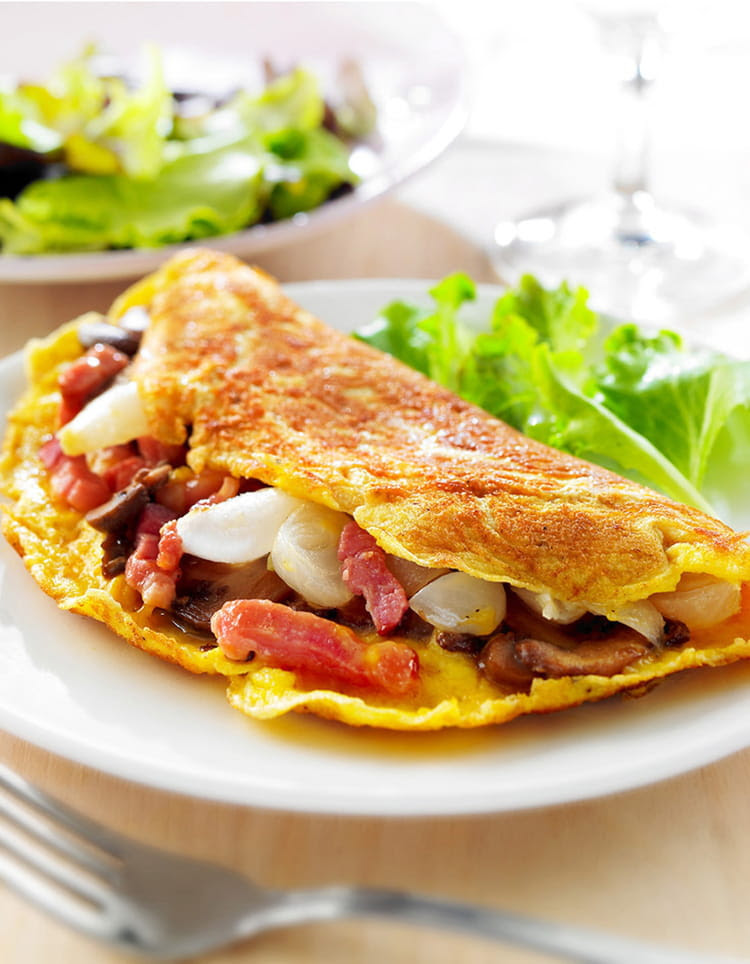 Recette de L'omelette paysanne : la recette facile