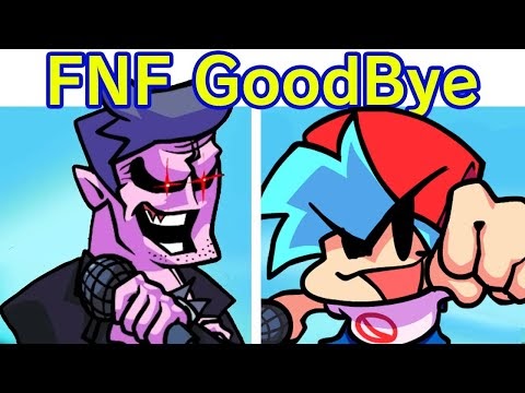 Friday Night Funkin' but Boyfriend Dies | Goodbye World + Cutscenes (FNF Mod/Daddy Dearest kills BF)
