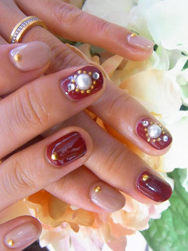 デザイン ベージュ 10 恵比寿東口３分 完全個室 ネイルサロンlog