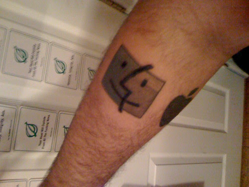 Firewire Tattoo · Command Tattoo · Finder Tattoo 