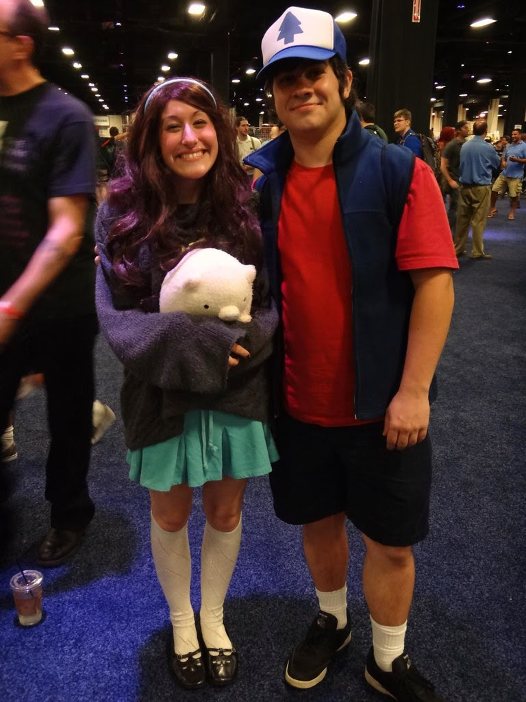 Boston Comic Con 2013 Gravity Falls cosplay Mabel Waddles Dipper Pines