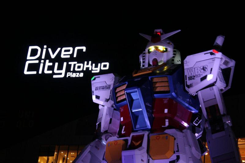 動く 光る ガンダムが目印のお台場新名所 ダイバーシティ東京 に旬のグルメ集結 東京都 トラベルjp 旅行ガイド