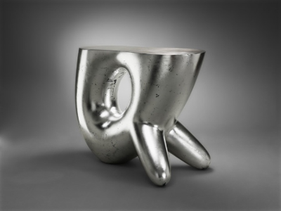 Seneca Hall Table Silver