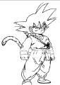 Dragon Ball Z coloring picture drawings for children who love comics and animation and video games.