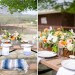 colorful Texas centerpieces