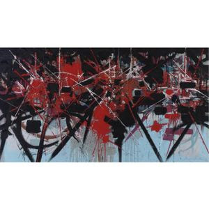 GEORGES MATHIEU L'UN DES FONDATEURS DE L'ABSTRACTION LYRIQUE - Le blog de  peinture-abstraite-informelle.over-blog.com