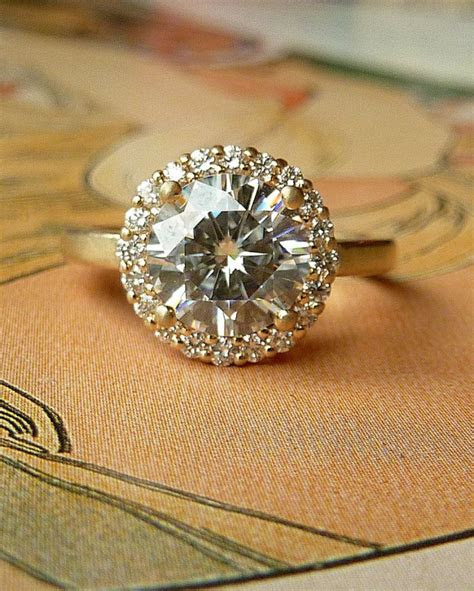 Engagement rings are a common tradition that few people know the origin of. 27 Non-Diamond Engagement Rings that Sparkle Just as