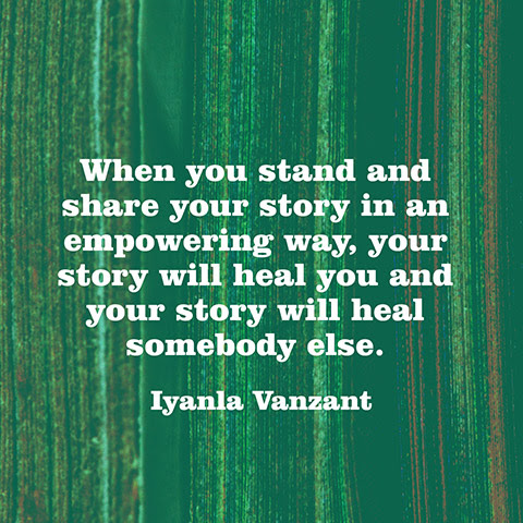 Iyanla Vanzant Quote When You Stand And Share Your Story