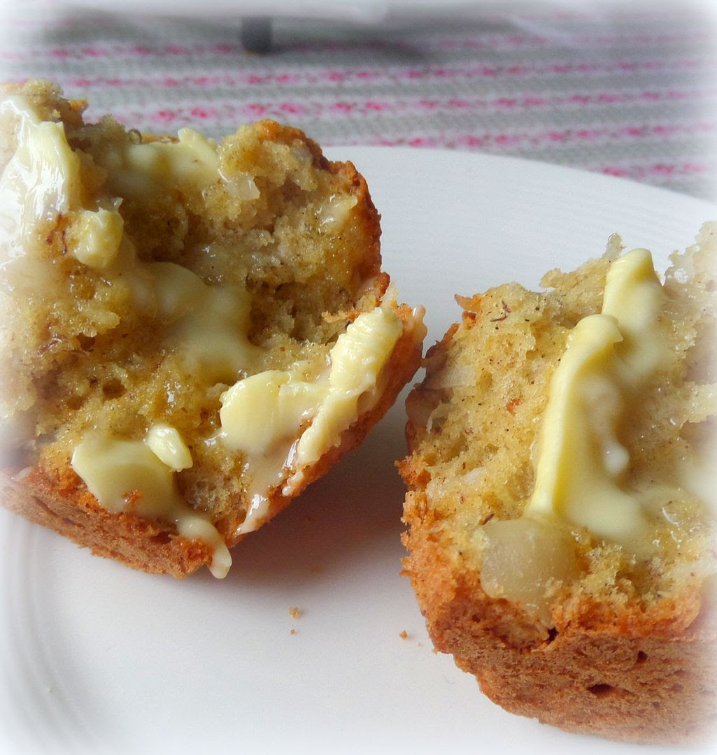 Banana, Coconut and Macadamia Nut Muffins