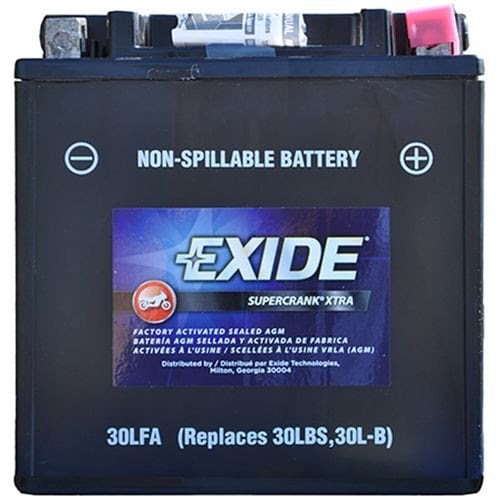 Details about Exide Technologies SC30LFA Motorcycle Battery