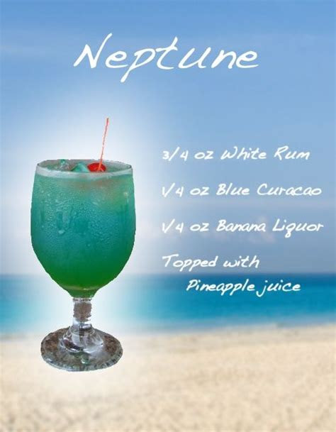 mixed drink recipes  pictures neptune mixed drink