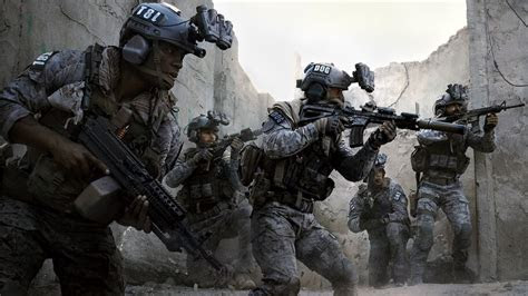 call  duty modern warfare soldiers   wallpaper