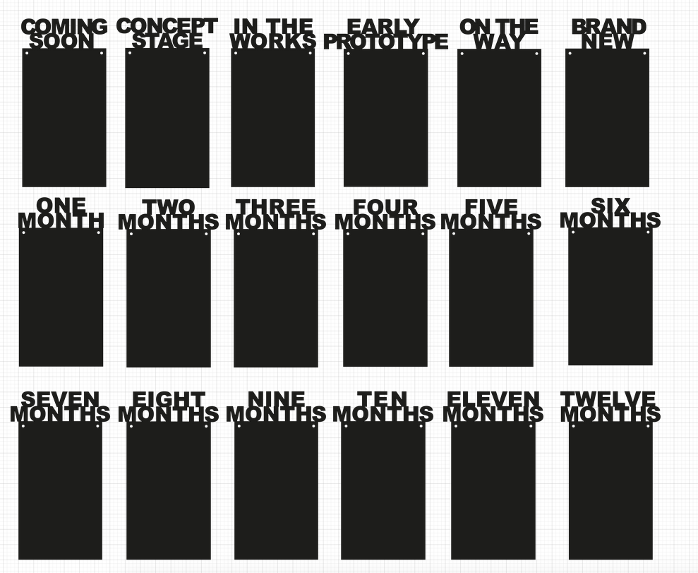 Download Making Birthday First Party Bunting For One Year Old With Monthly Cards Free Svg Dxf Craftagogo