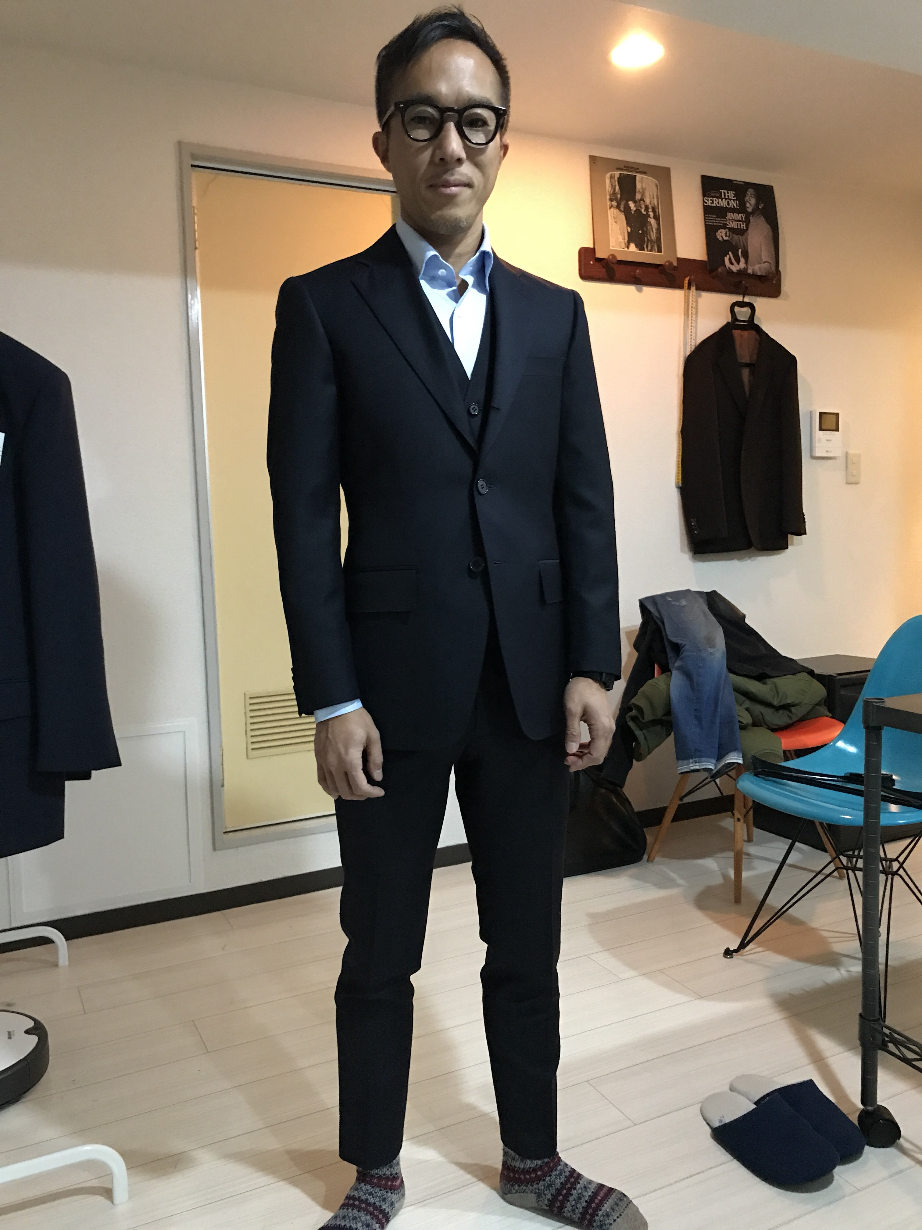 パパかっこいい と言われるオーダースーツ Wear Works