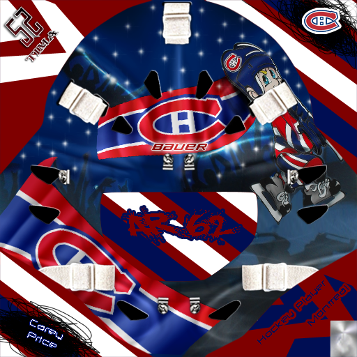 carey price 2011 pads. Carey+price+new+mask+2011
