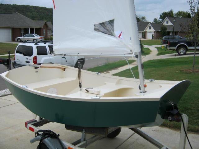 Prameke. [PK78] Pram type dinghy. Oars, sail or outboard ...
