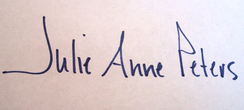 Julie Anne Peters signature