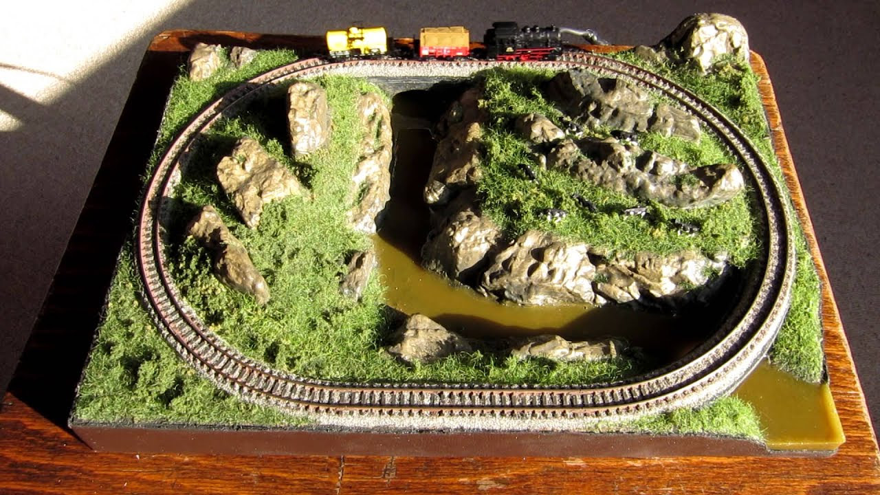 Rokuhan Spur Z Modelleisenbahnanlage A4 Rokuhan Z Scale Model Train 