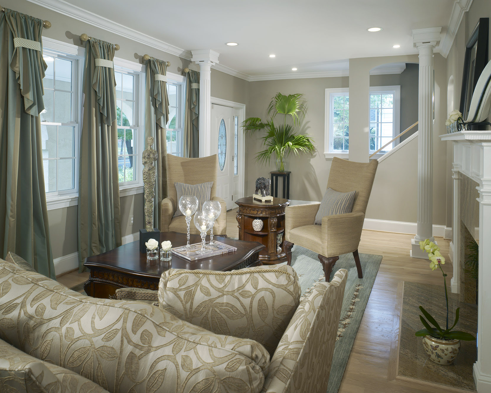 The Living Room Furniture