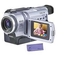 Sony DCRTRV340 Digital8 Camcorder w/ 2.5' LCD USB Streaming, & Memory Stick capability