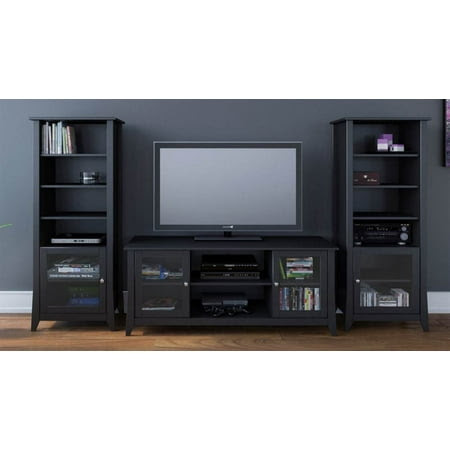Buy Now Eco-Friendly TV Stand with 2 Curio Cabinets Before Special
Offer Ends
