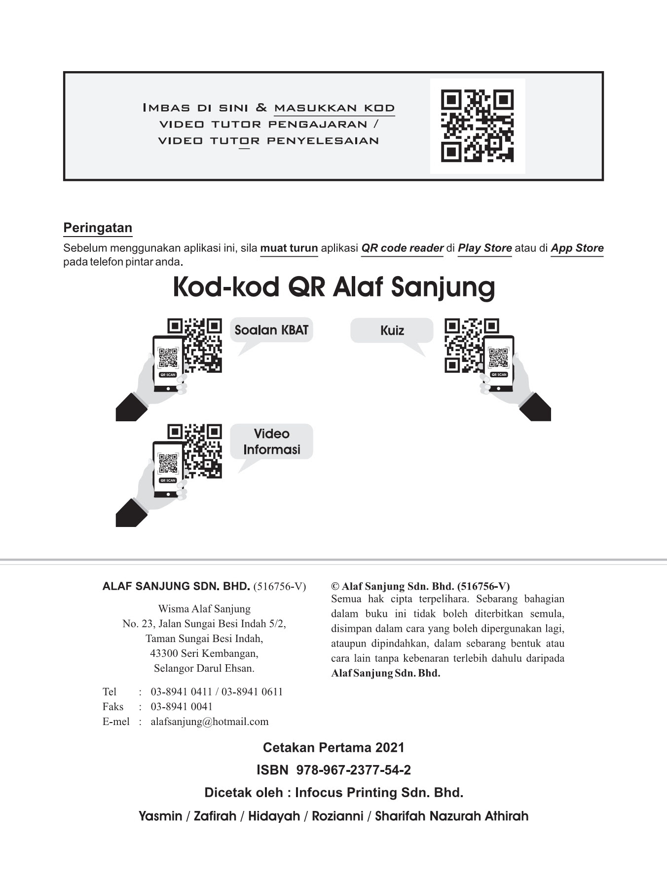 Alaf Sanjung Math T4