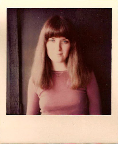 Faded Polaroid of Ann from October 1976