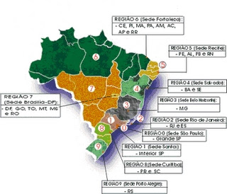 Qual é o cep do brasil