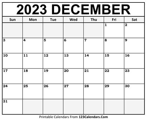 The calendars are available in multiple styles. december 2023 calendar 123 printable get calendar 2023 update