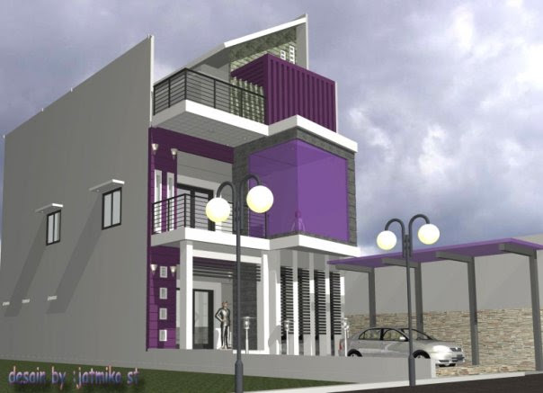 Rumah Minimalis Kontemporer | RUMAH IDAMAN