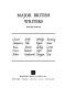 Major British writers