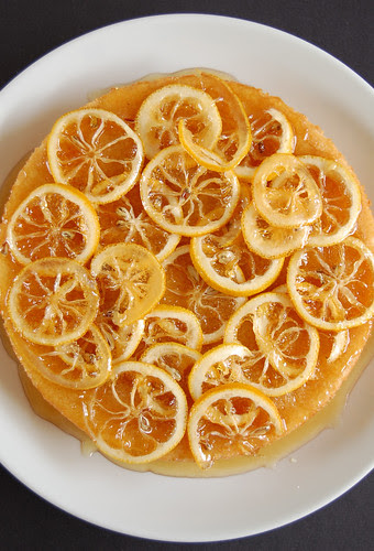 Candied lemon cake / Bolo com limão siciliano em calda
