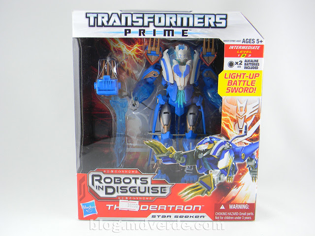 Transformers Thundertron Voyager - Prime RID - caja