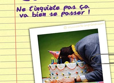 Carte Anniversaire 50 Ans Gratuite A Imprimer