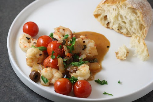 Shrimp Puttanesca