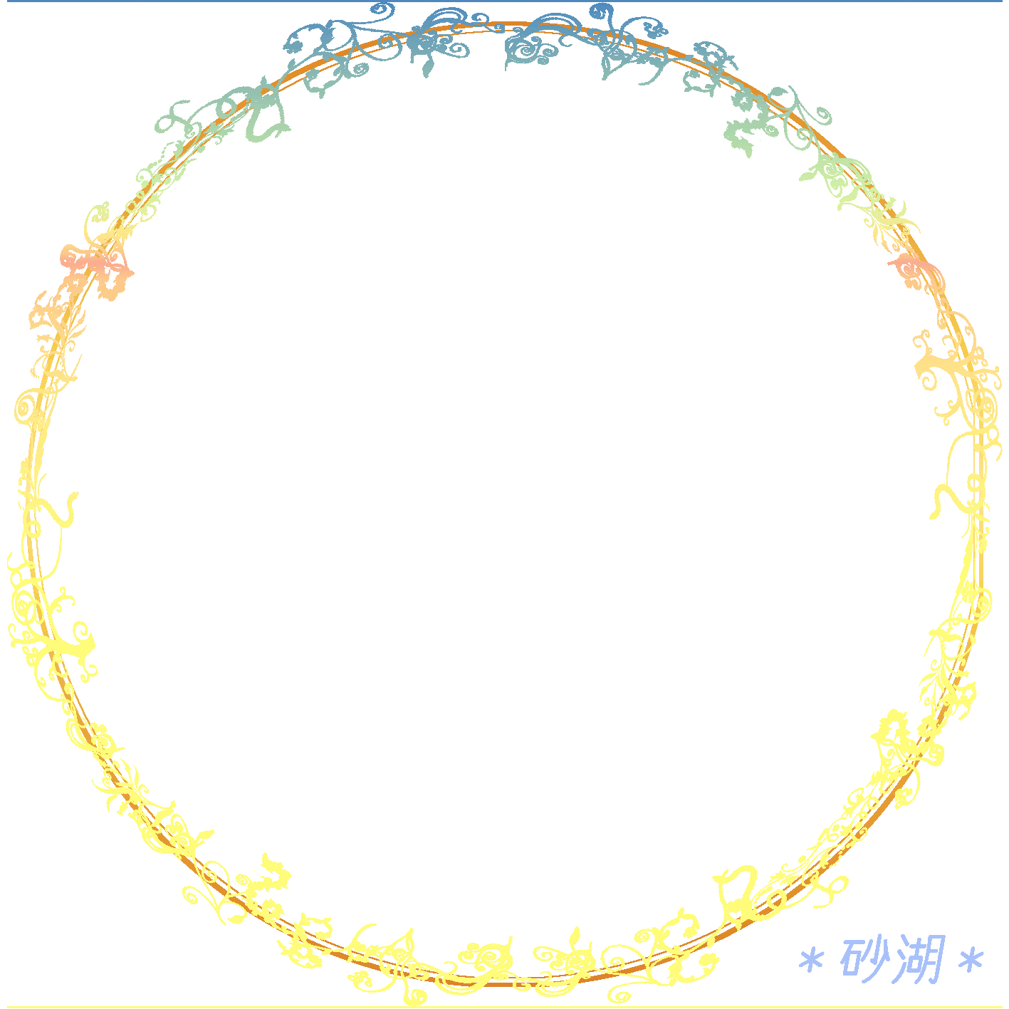 たわいない日常 Gimpでレーベル素材