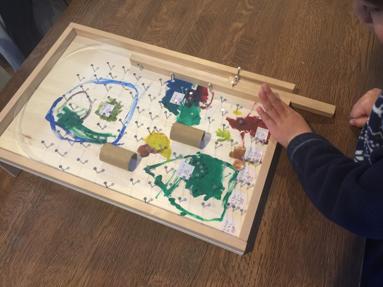 自由研究 子ども用 手づくりピンボール スマートボール パチンコ の作り方 チェック社長の鞆 福山活性化ブログ