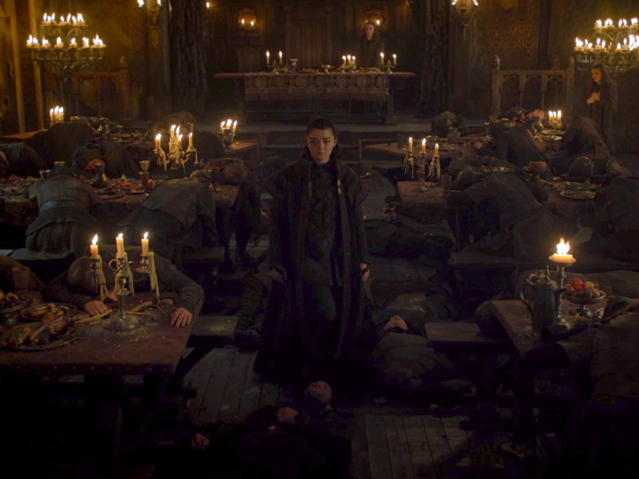 Arya Stark in Twins Game of Thrones season seven premiere