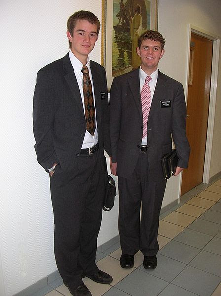 LDS missionaries (not the ones I met today)