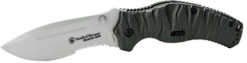 Smith and Wesson SWBLOP4S Black Ops 4 M.A.G.I.C. Assist Liner Lock 4034 Stainless Steel On Sale