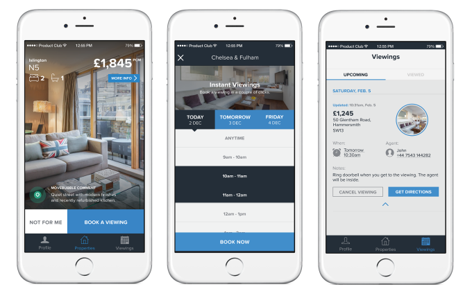 Movebubble app