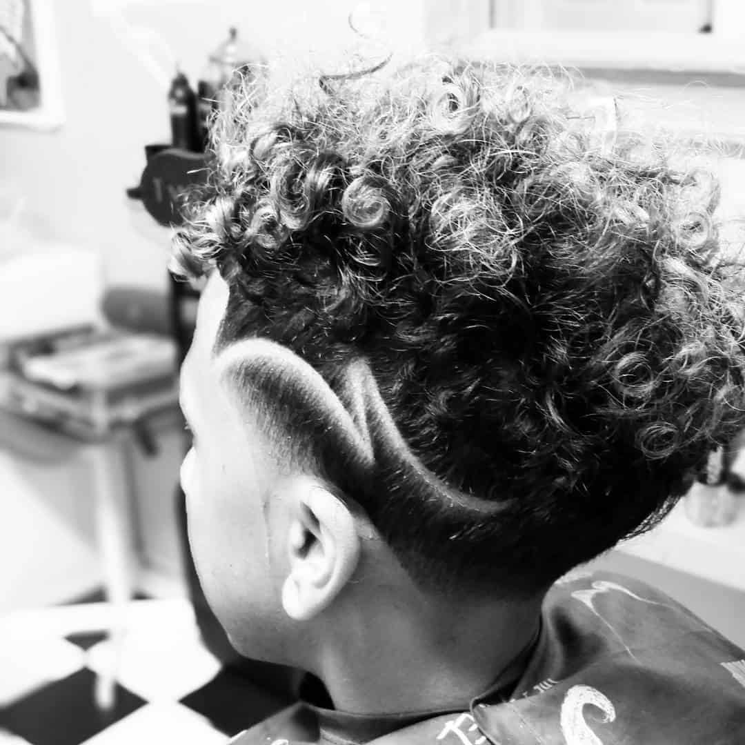 long curls for long hair