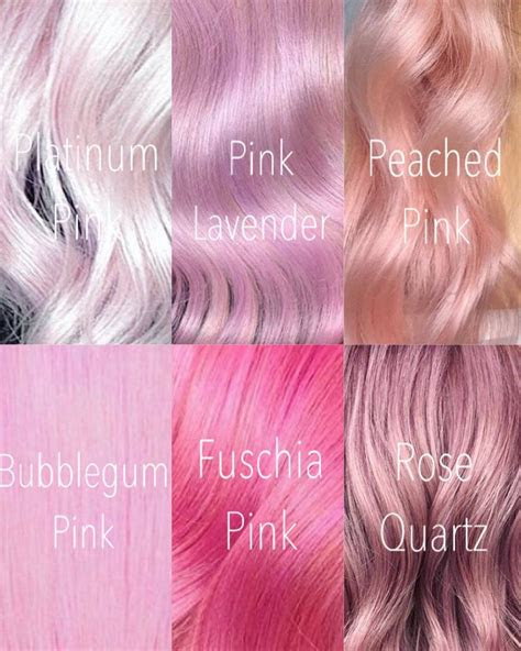  shades of purple hair dye chart deeper